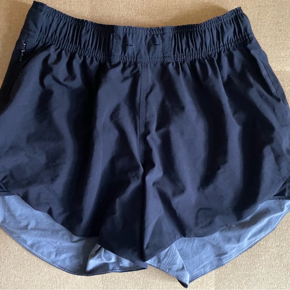 Lululemon Athletica Black and Gray Athletic Shorts